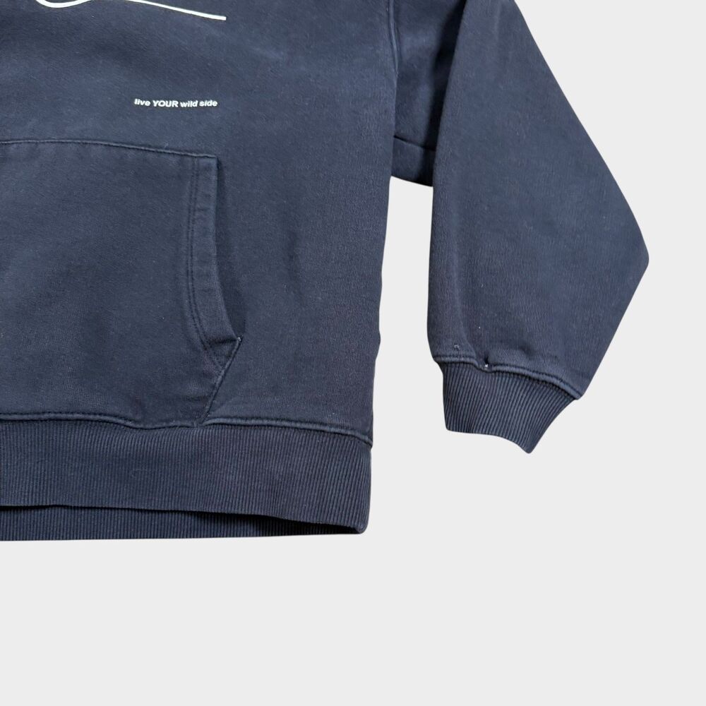 Zara Ford Mustang Hoodie Kids 13-14 164 Black Pullover Sweatshirt Streetwear - Picture 6 of 12